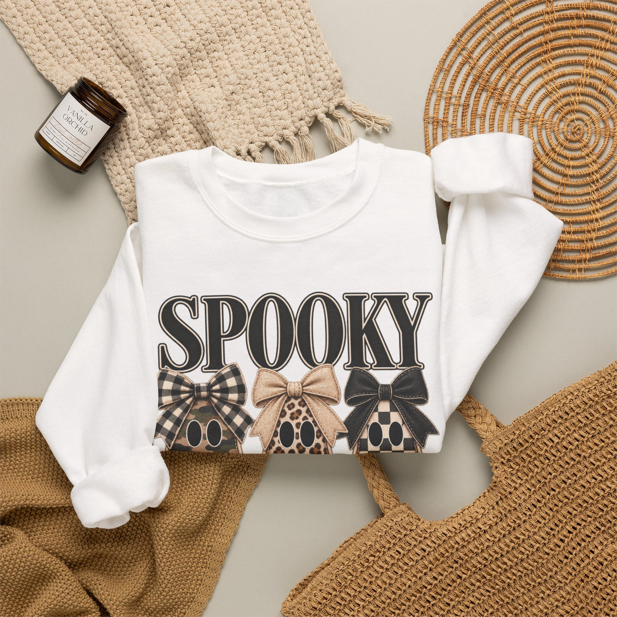 Women Spooky Season Sweatshirt