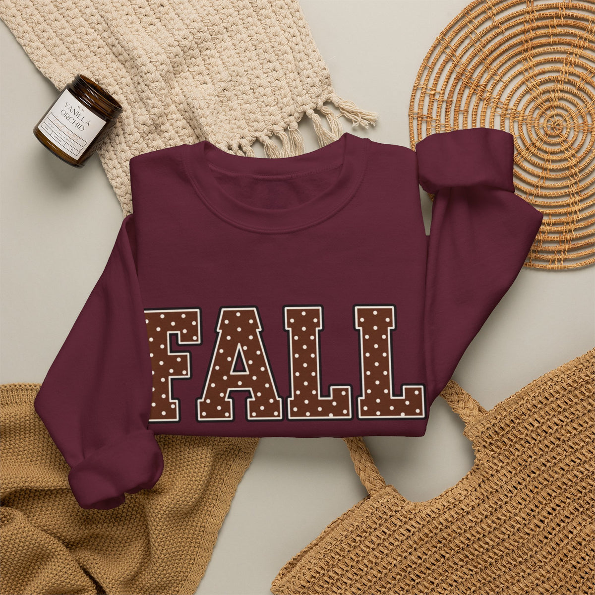 Women Fall Crewneck Sweatshirt