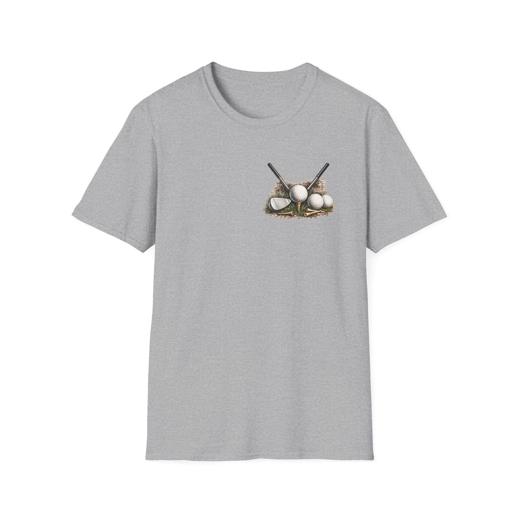 Golf Clubs & Balls T-Shirt — Vintage Golf Graphic Tee