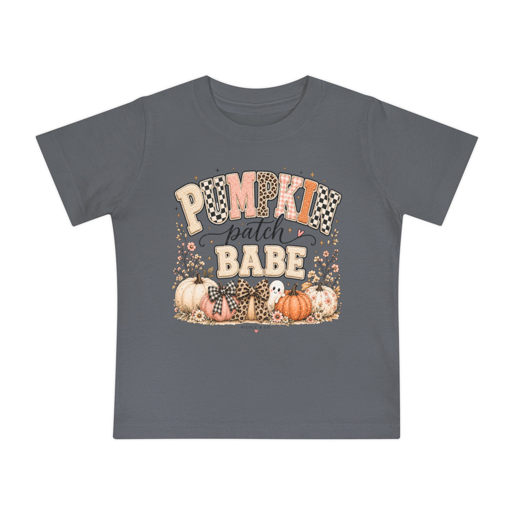 Toddler Pumpkin Patch Babe T‑Shirt