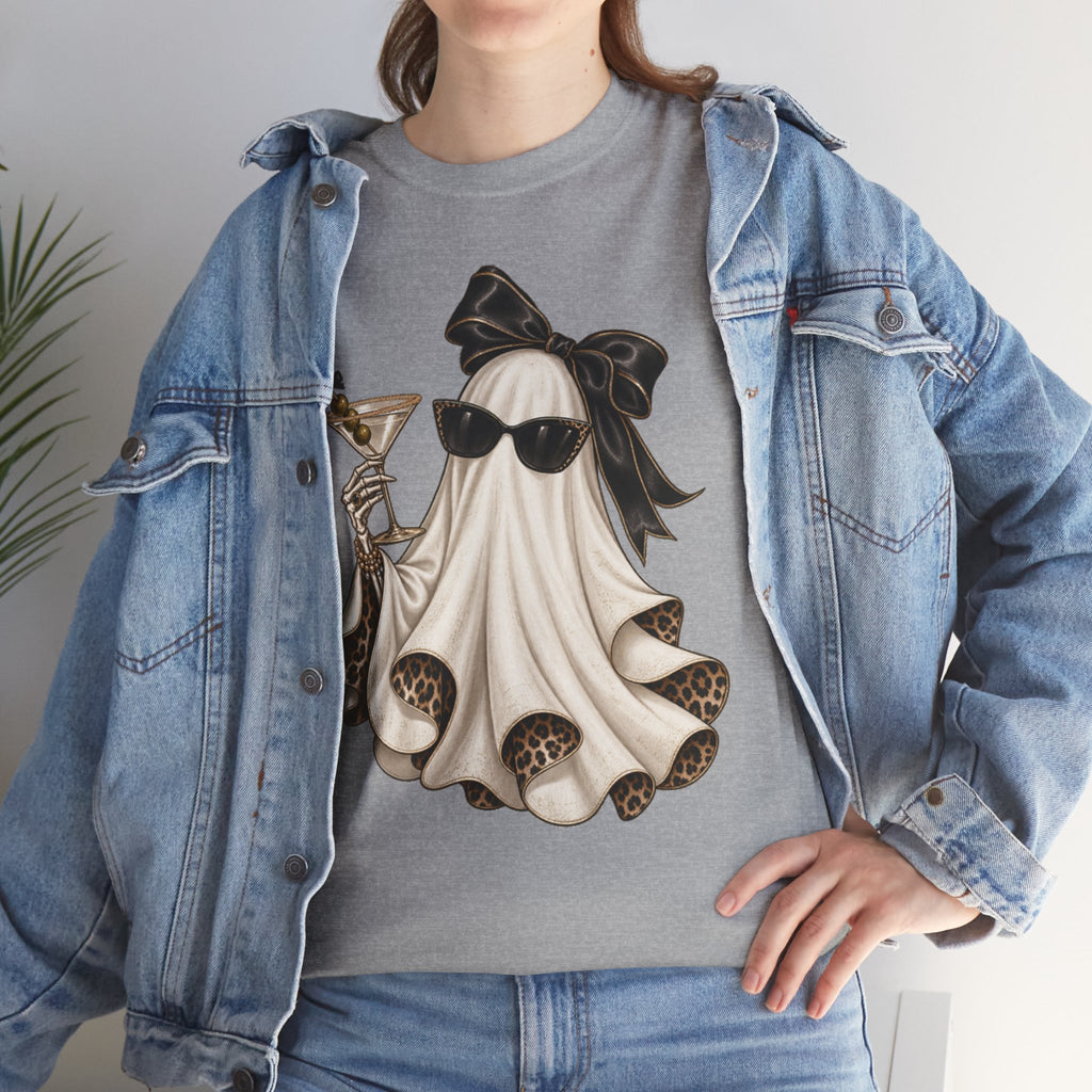 Luxe Ghost Martini T-Shirt
