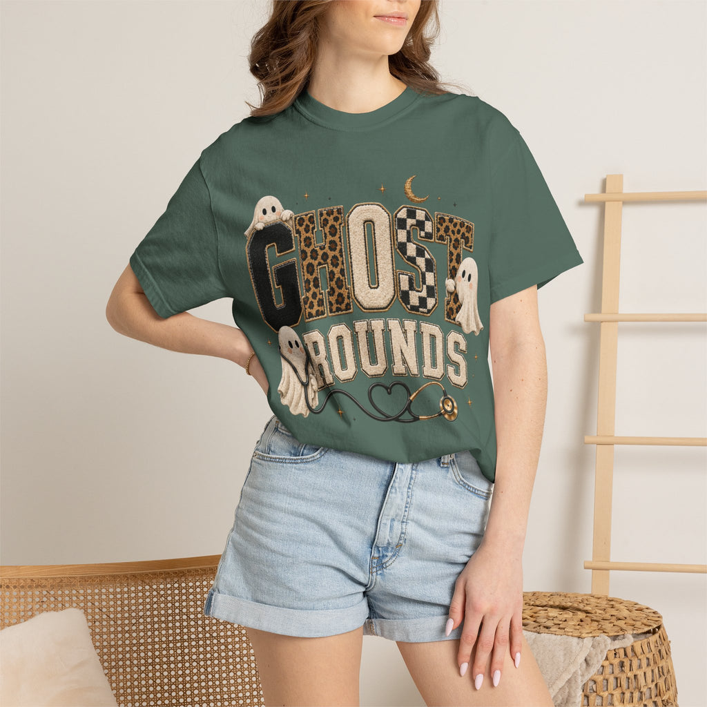 Women Comfort Colors Ghost Rounds T-Shirt