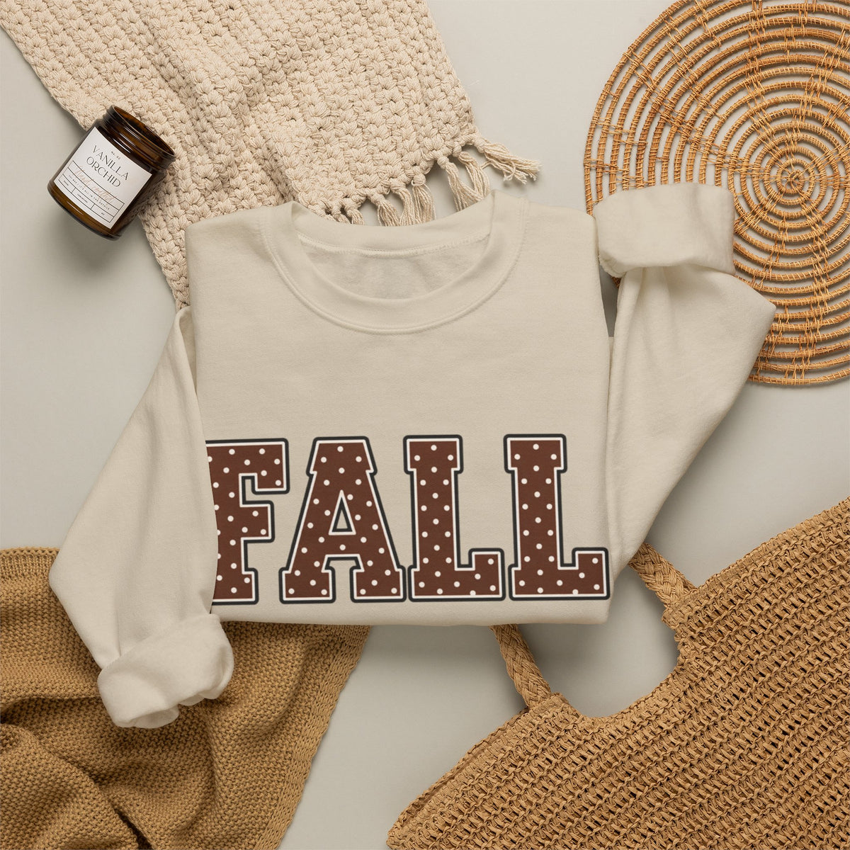 Women Fall Crewneck Sweatshirt