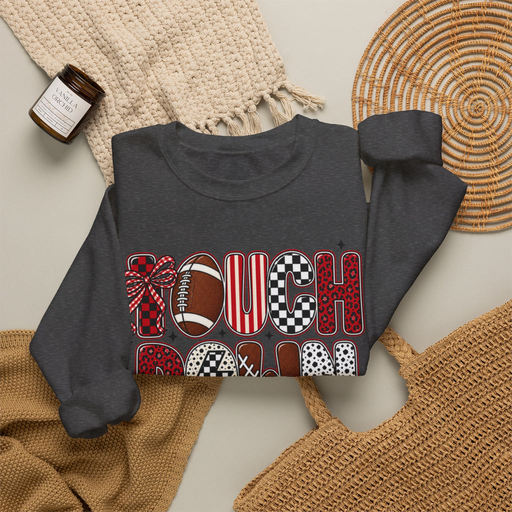 Women Touchdown Season Crewneck Sweatshirt
