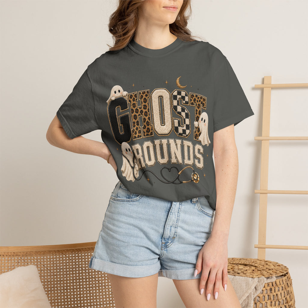 Women Comfort Colors Ghost Rounds T-Shirt