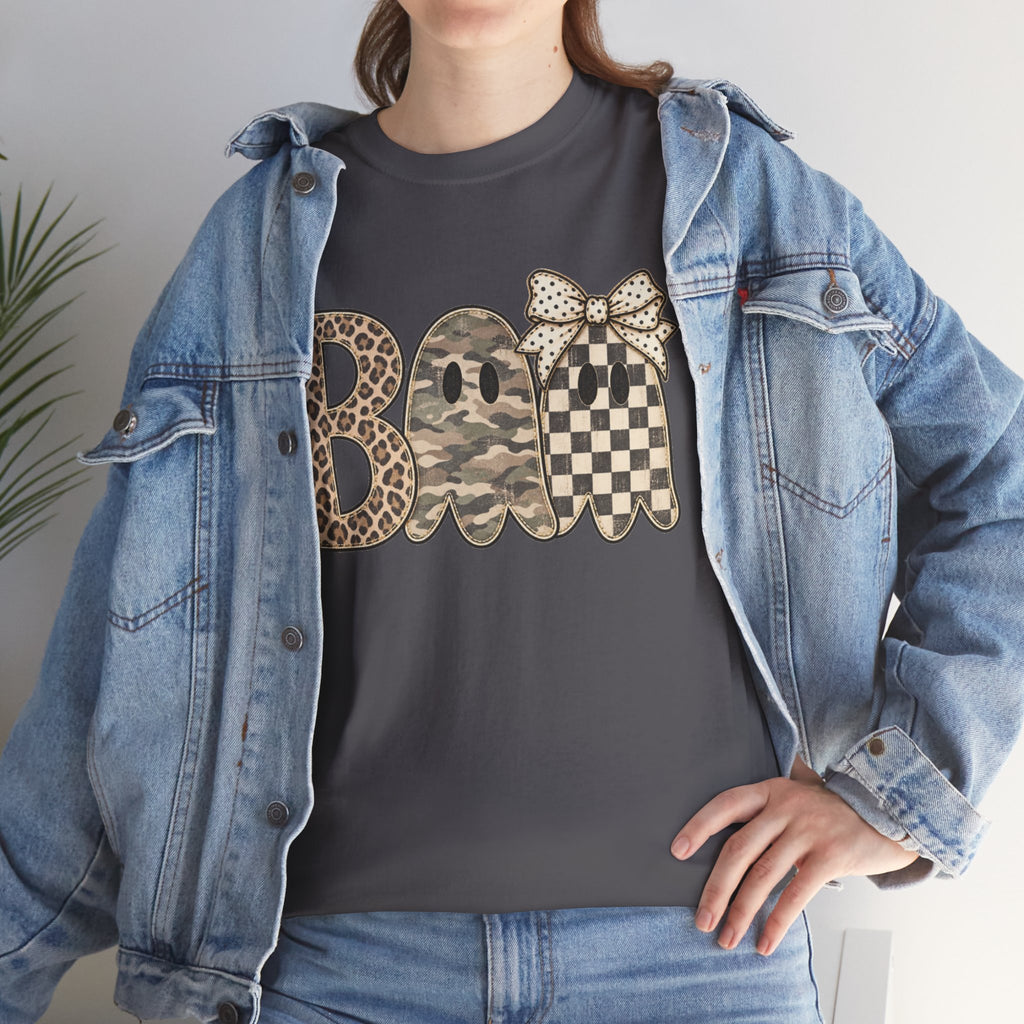 Women Boo Halloween T-Shirt