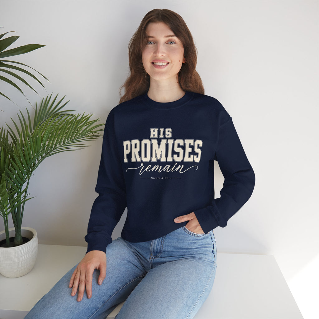 Women His Promises Remain Crewneck Sweatshirt