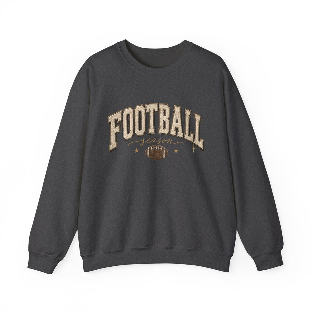 Women Football Season Crewneck Sweatshirt