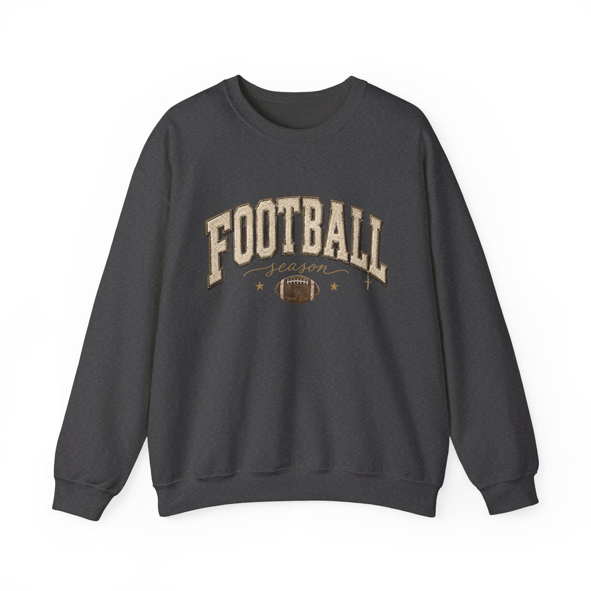 Women Football Season Crewneck Sweatshirt