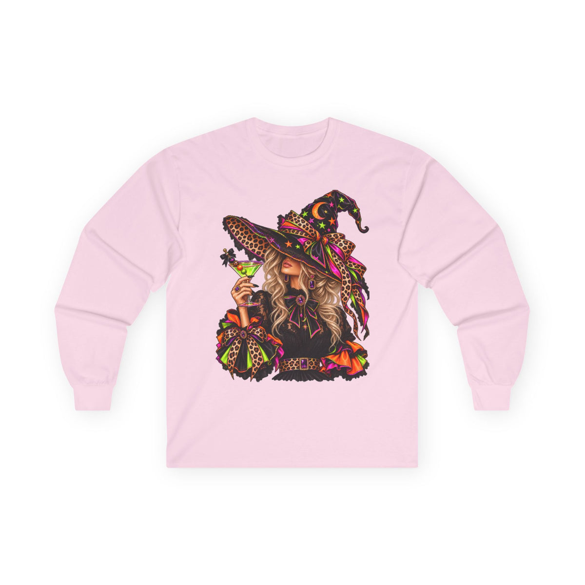Halloween Witch Long Sleeve Tee