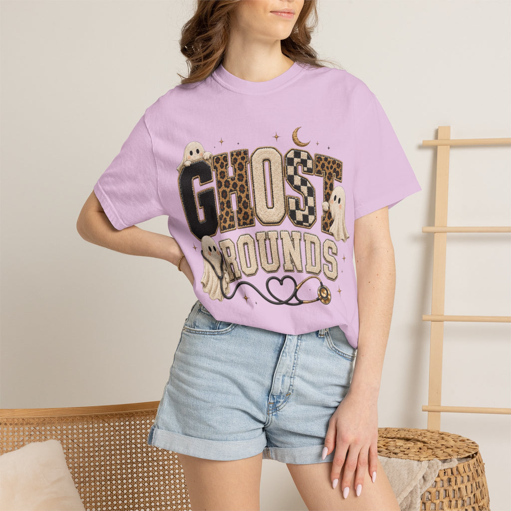 Women Comfort Colors Ghost Rounds T-Shirt