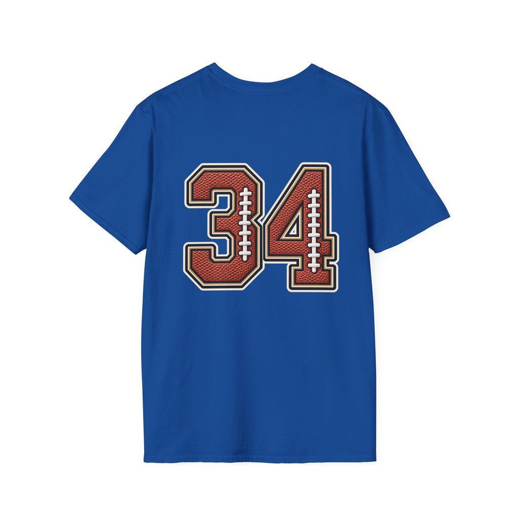 Customizable Women Game Day Football T-Shirt