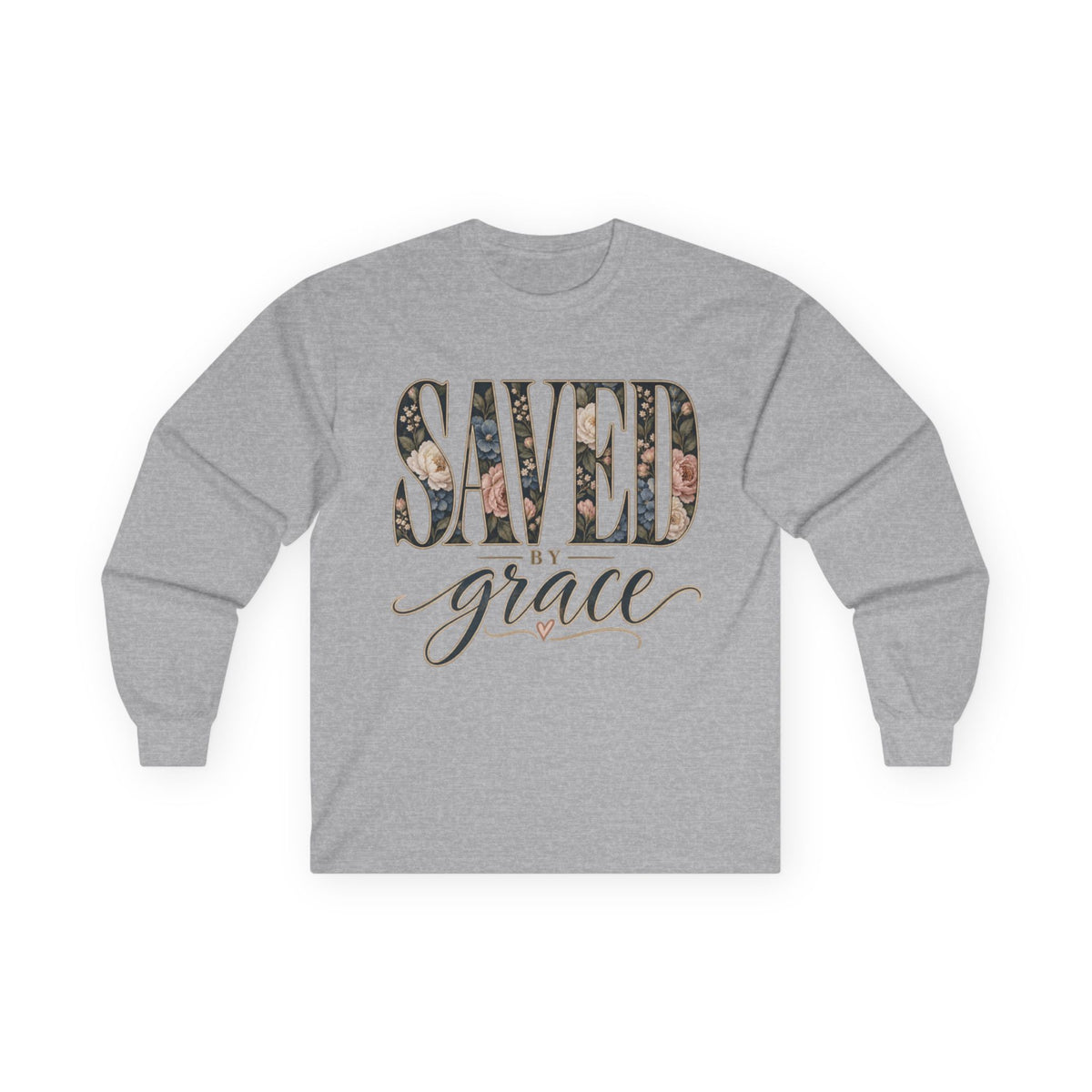 Women Saved by Grace Long Sleeve Tee