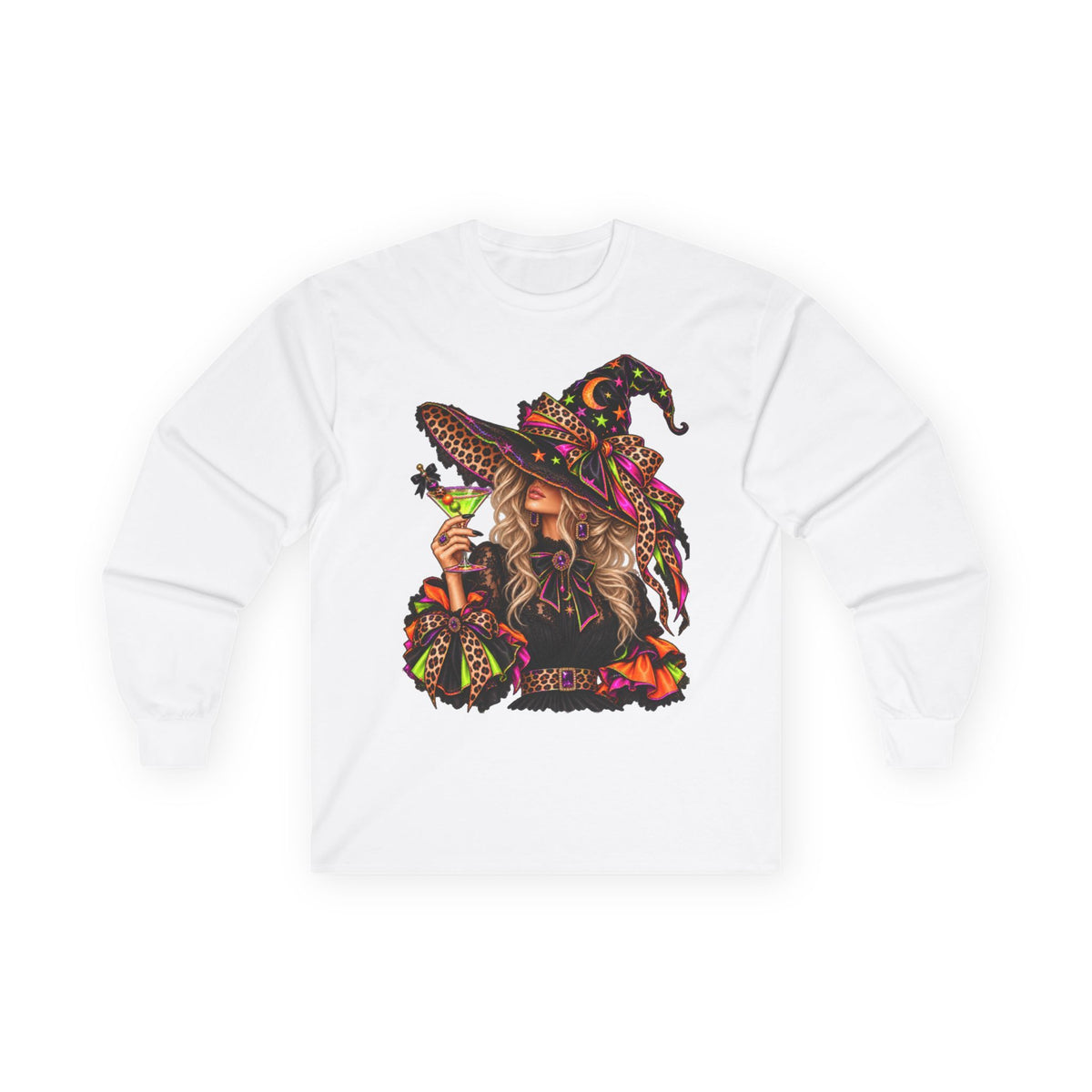 Halloween Witch Long Sleeve Tee