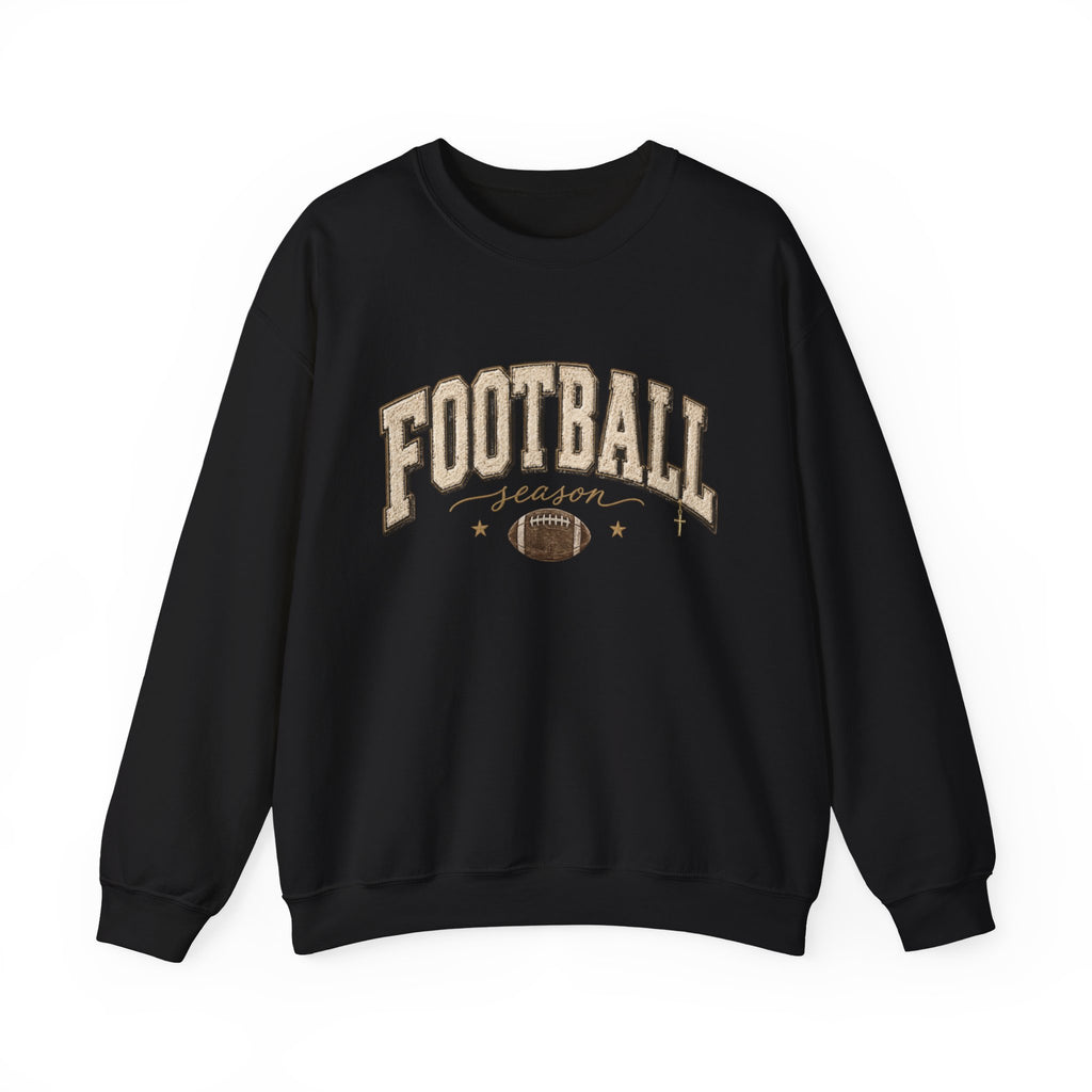 Women Football Season Crewneck Sweatshirt