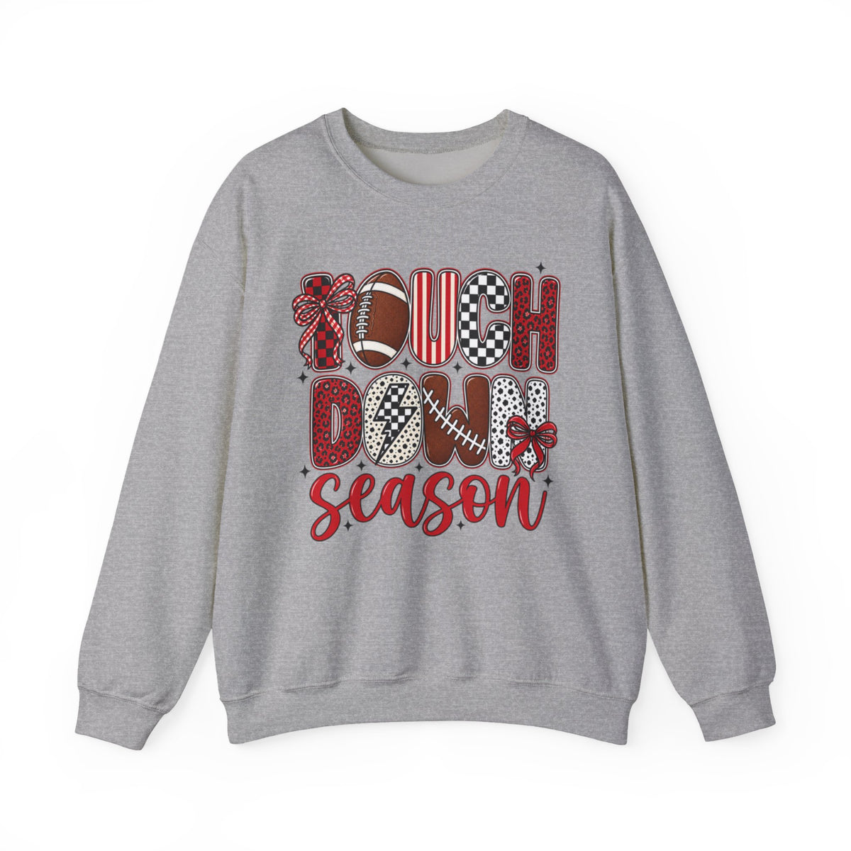 Women Touchdown Season Crewneck Sweatshirt