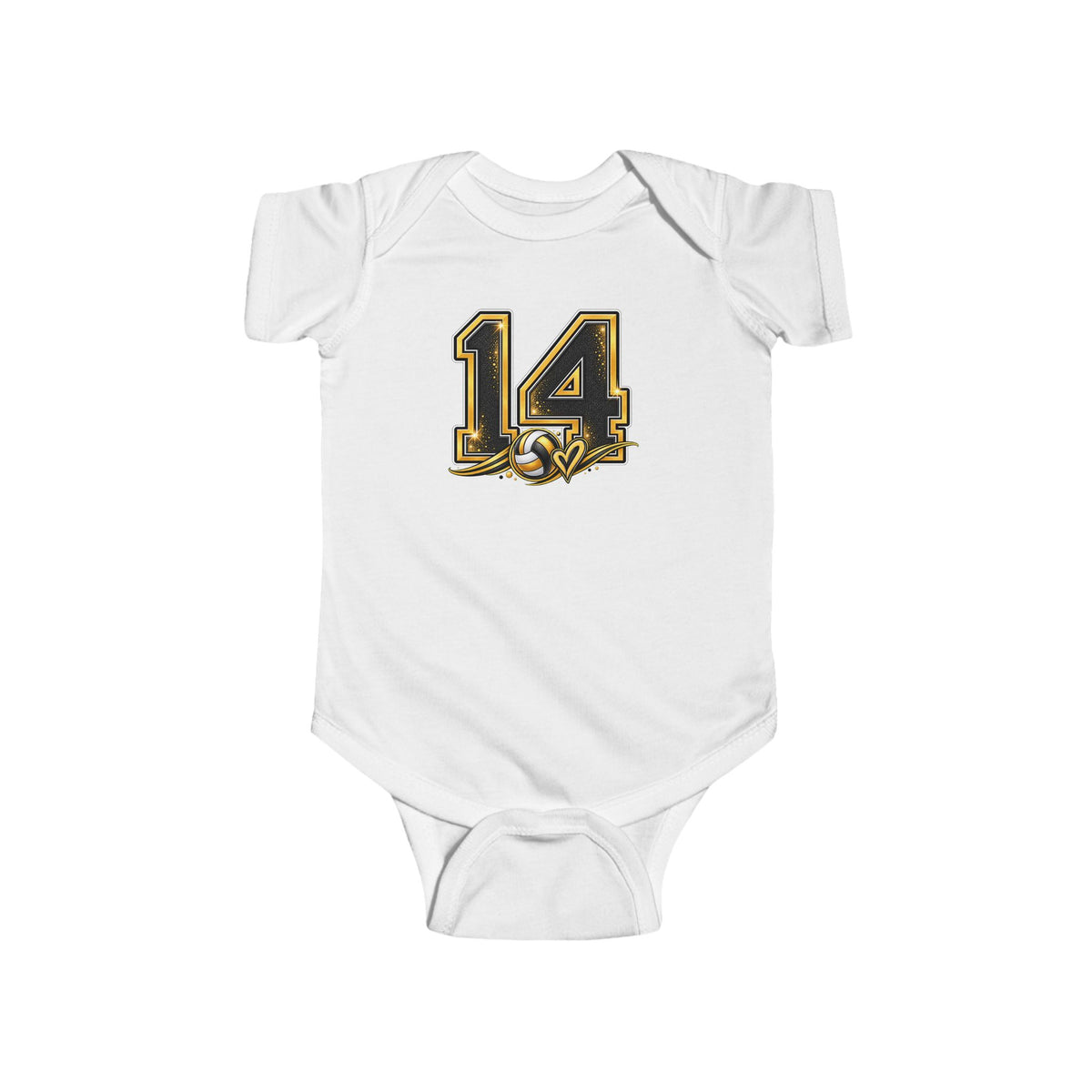 Number 14 Baby Onesie