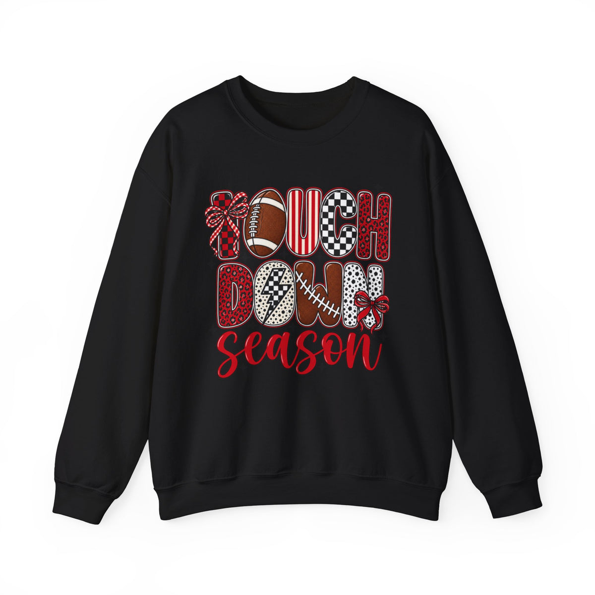 Women Touchdown Season Crewneck Sweatshirt
