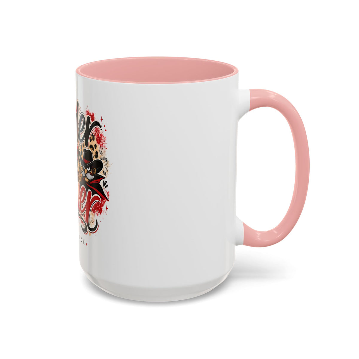 Raider Power Coffee Mug — Texas Tech Leopard Accent 11/15oz