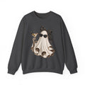 Chic Ghost with Martini Crewneck Sweatshirt