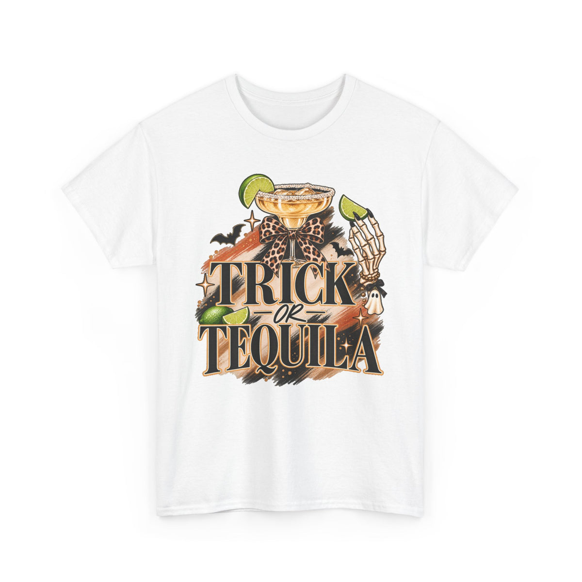 Women Trick or Tequila Halloween Tee