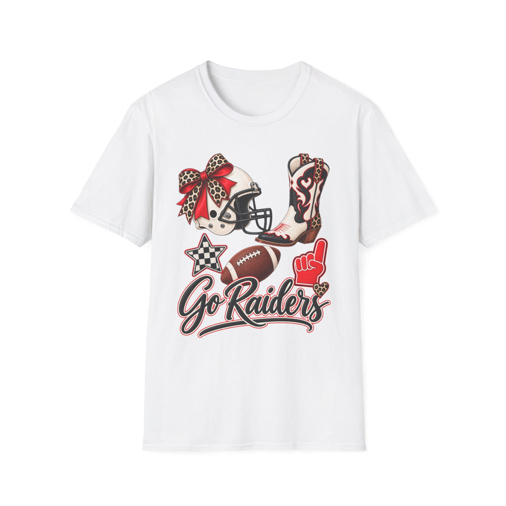 Women Go Raiders Football Tee