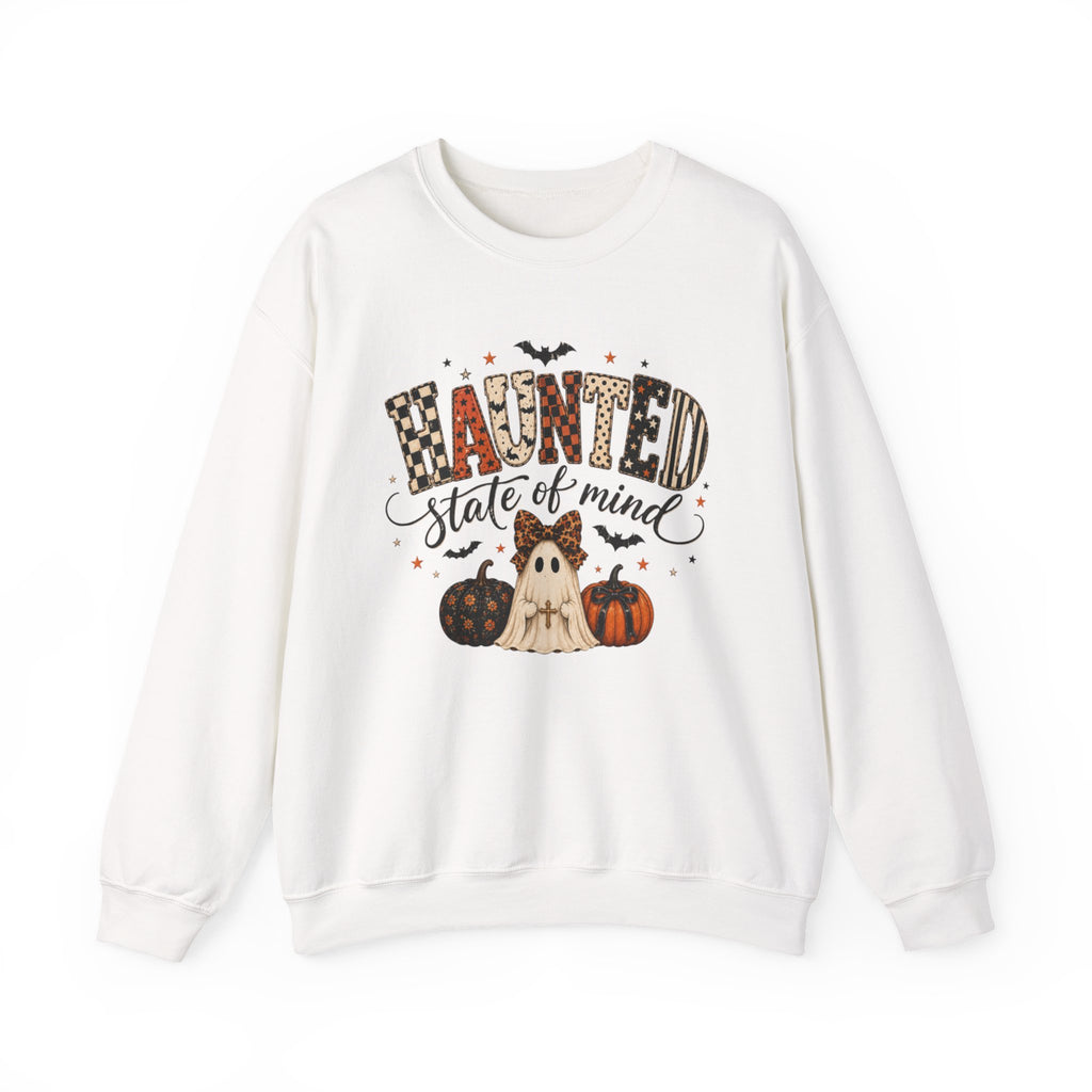 Women Haunted State of Mind Crewneck