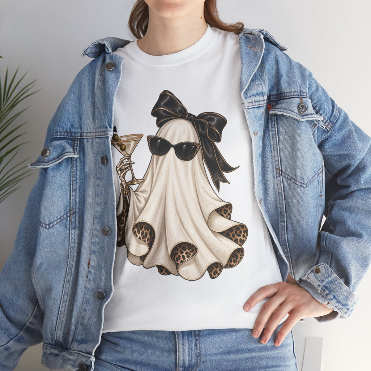 Luxe Ghost Martini T-Shirt