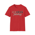 Women Red & Black Saturdays T‑Shirt