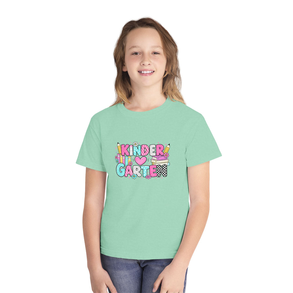 Kindergarten Kid T‑Shirt - Cute Colorful Back to School Tee for Kids