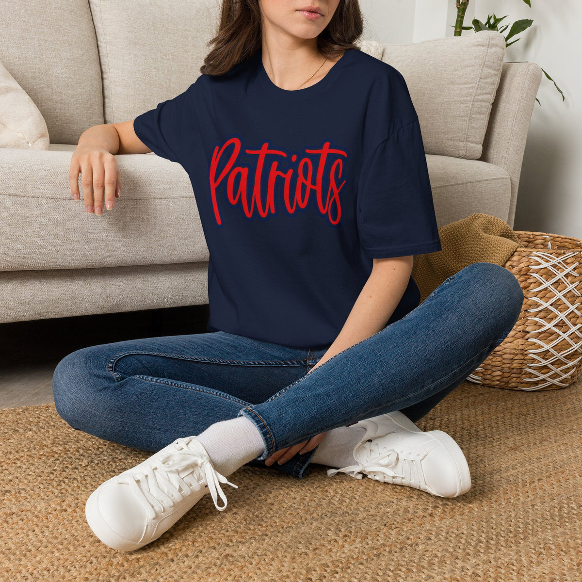 Women Patriots Script T-Shirt