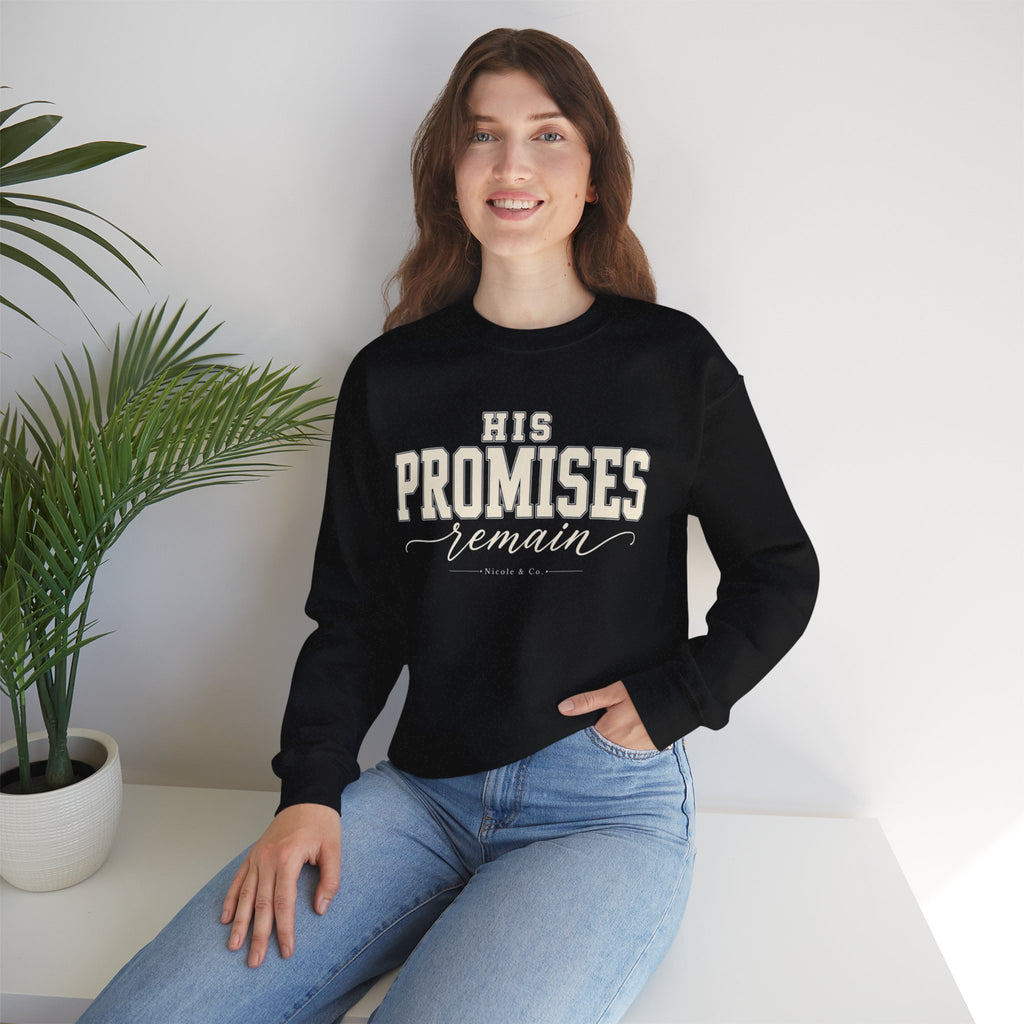 Women His Promises Remain Crewneck Sweatshirt