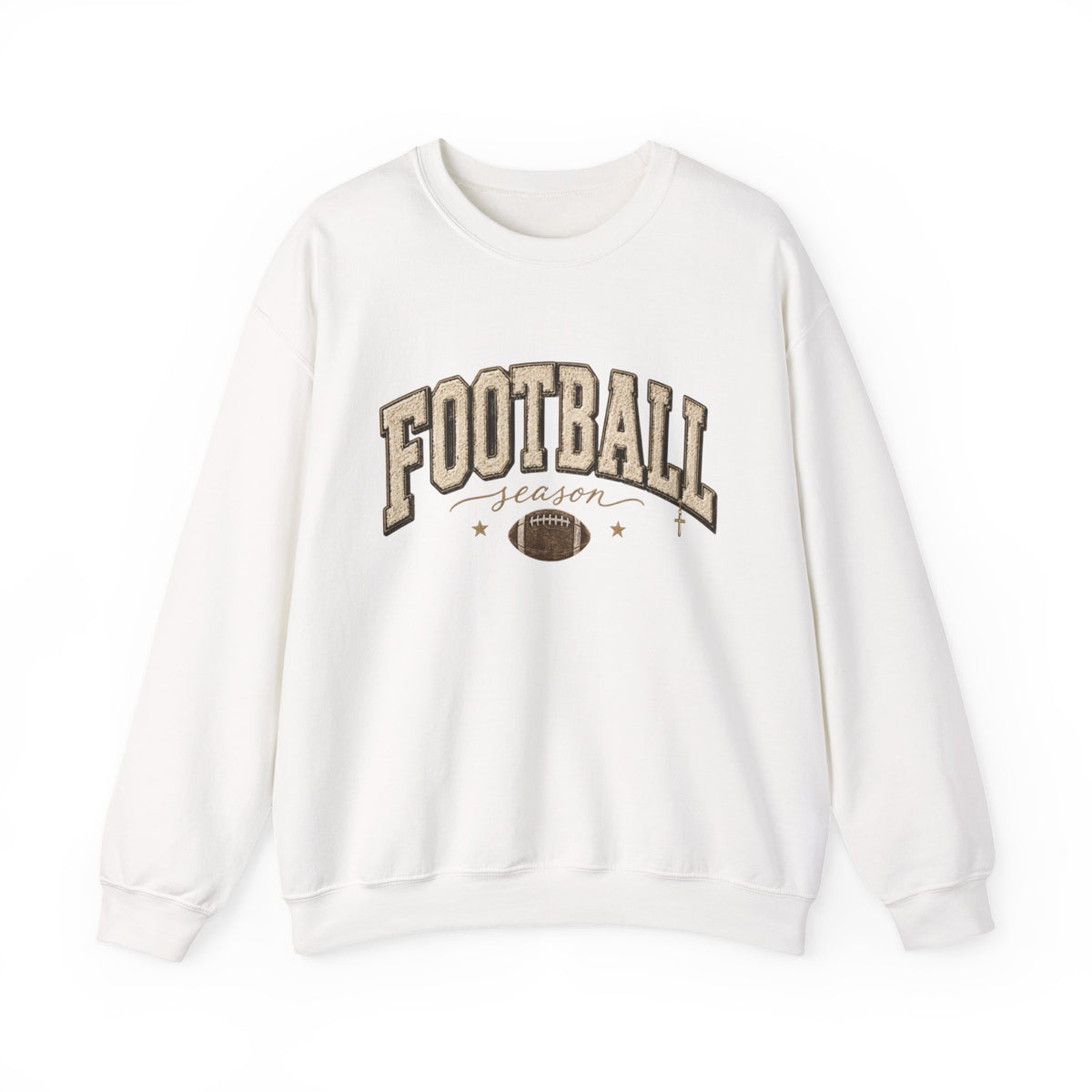 Women Football Season Crewneck Sweatshirt