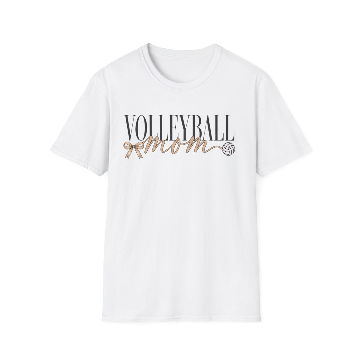 Custom Women Volleyball Mom T-Shirt