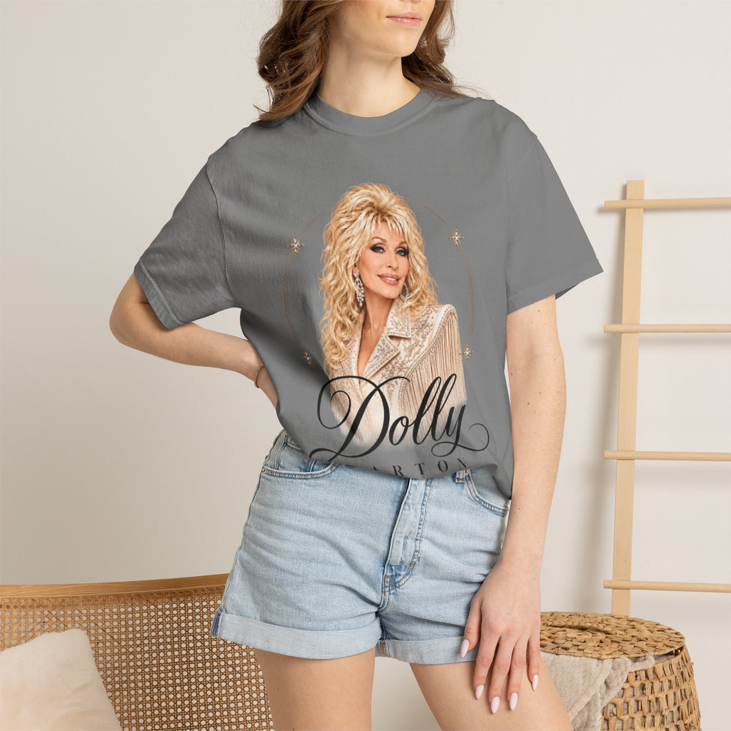 Women Comfort Colors Dolly Retro Glam Graphic T-Shirt