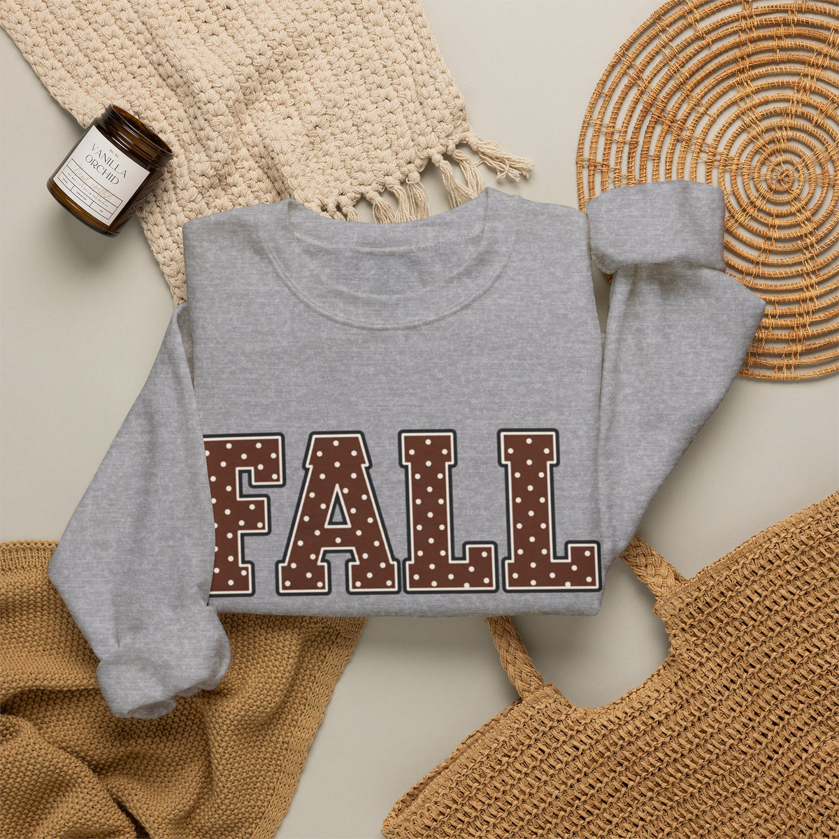 Women Fall Crewneck Sweatshirt