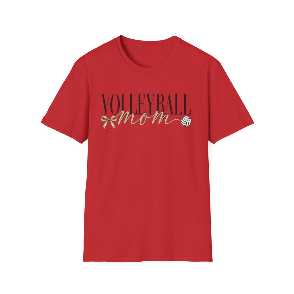Custom Women Volleyball Mom T-Shirt
