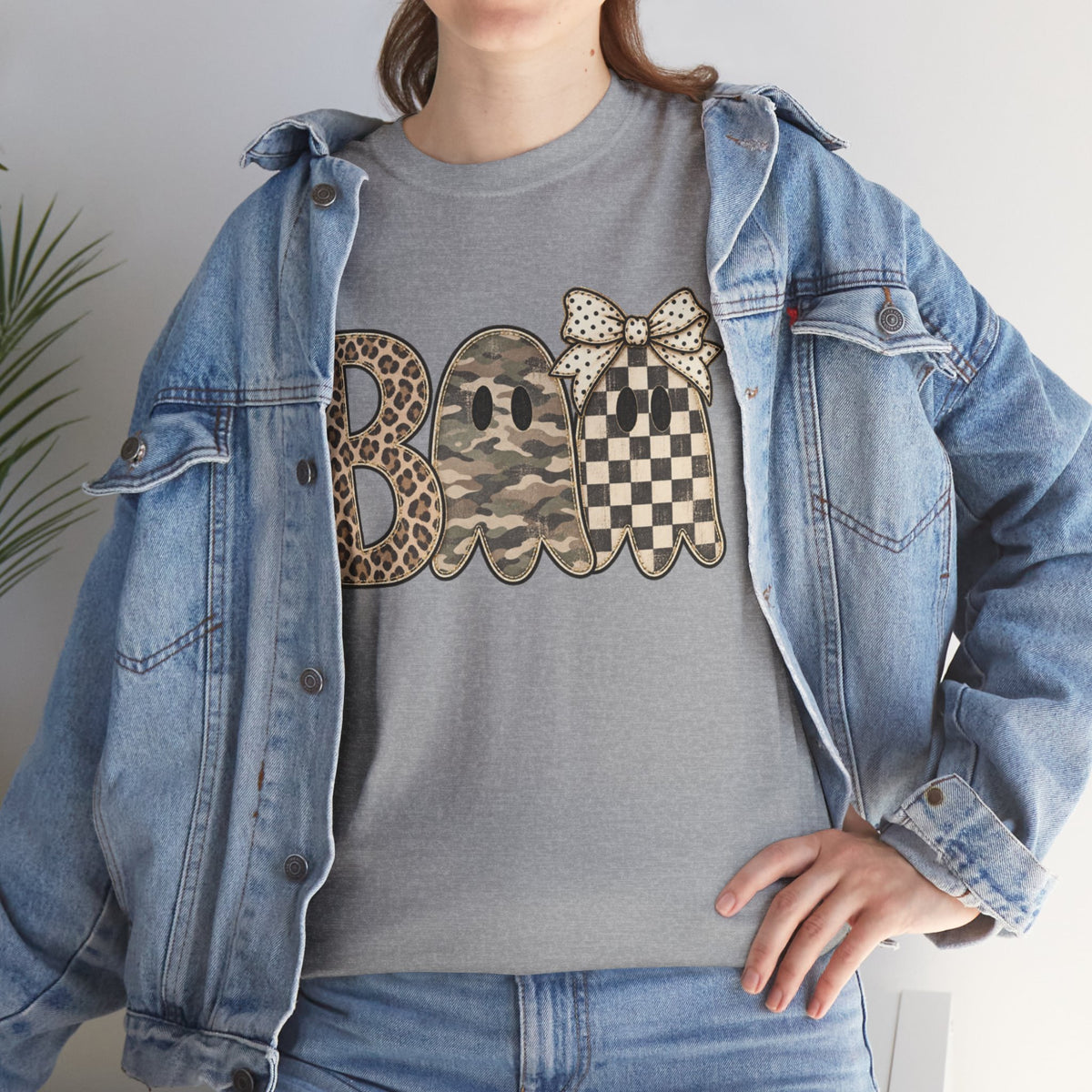 Women Boo Halloween T-Shirt