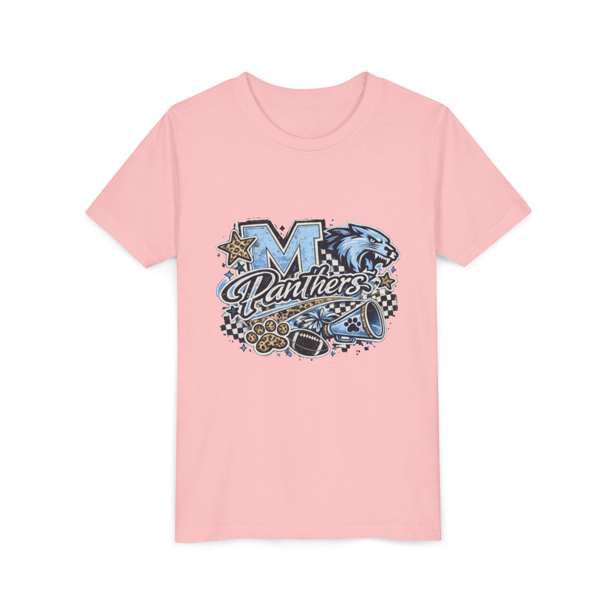 Bella+Canvas Youth Panthers T-Shirt