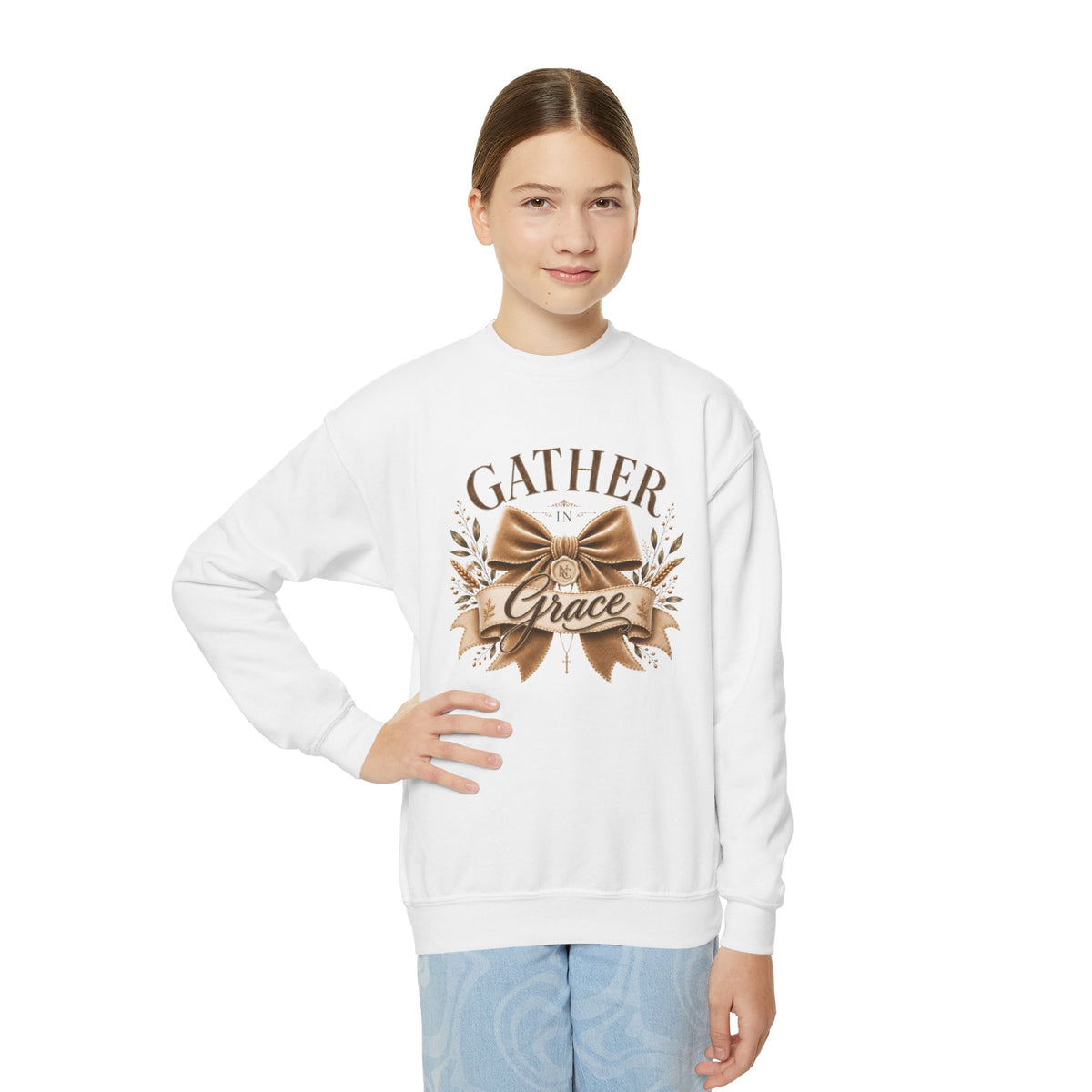 Youth Gather in Grace Sweatshirt