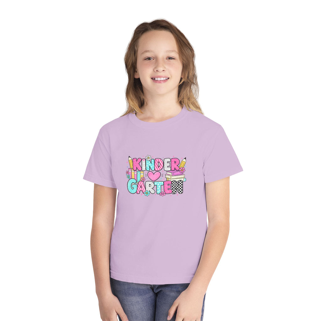 Kindergarten Kid T‑Shirt - Cute Colorful Back to School Tee for Kids