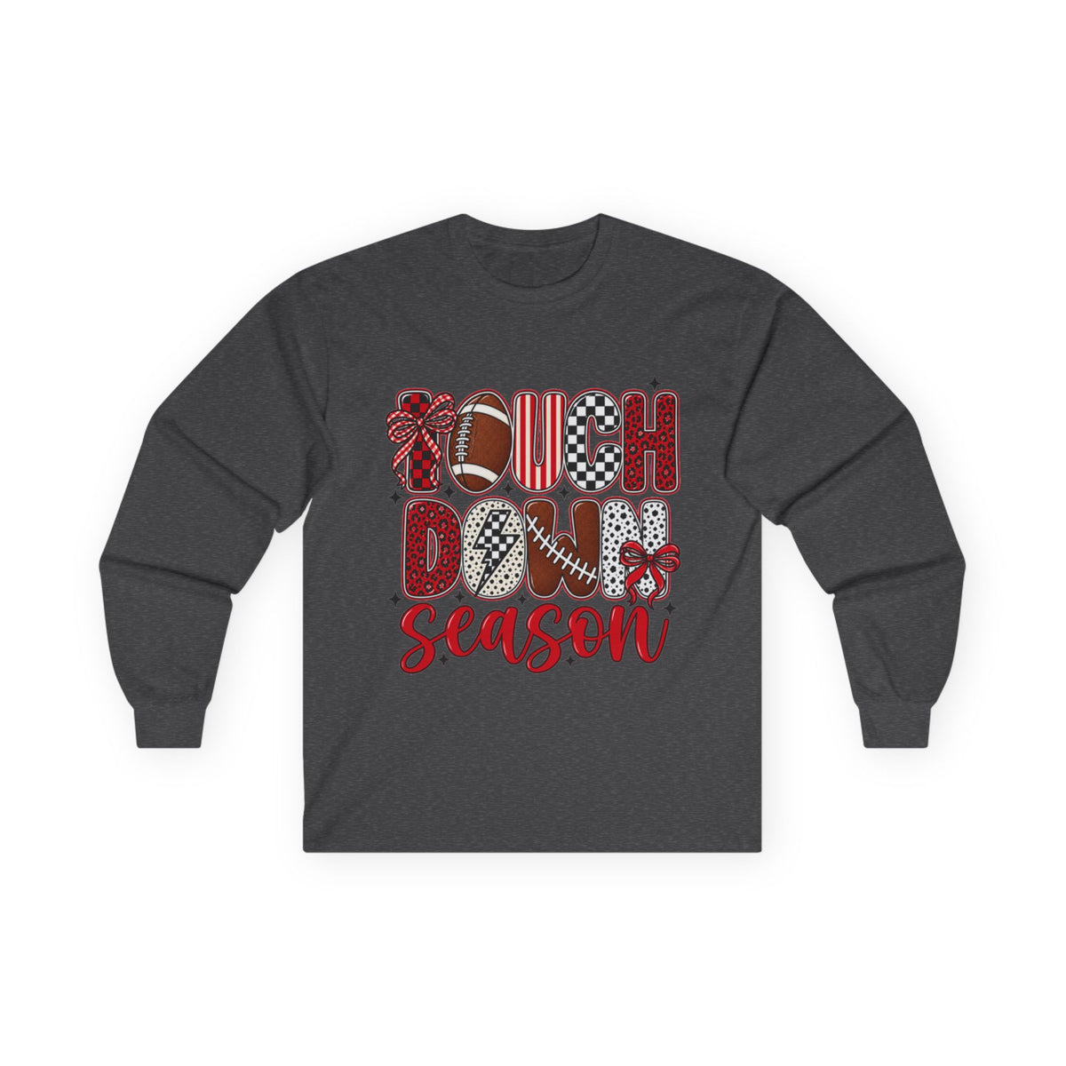 Women Touchdown Season Long Sleeve Tee