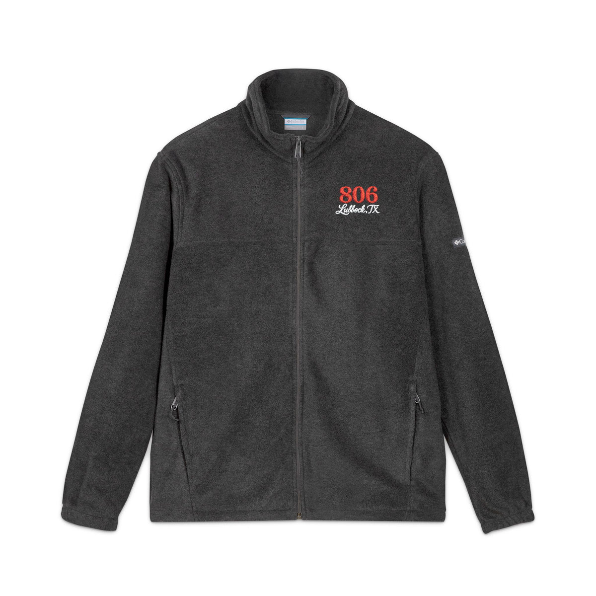 Women Embroidered Charcoal Columbia Jacket