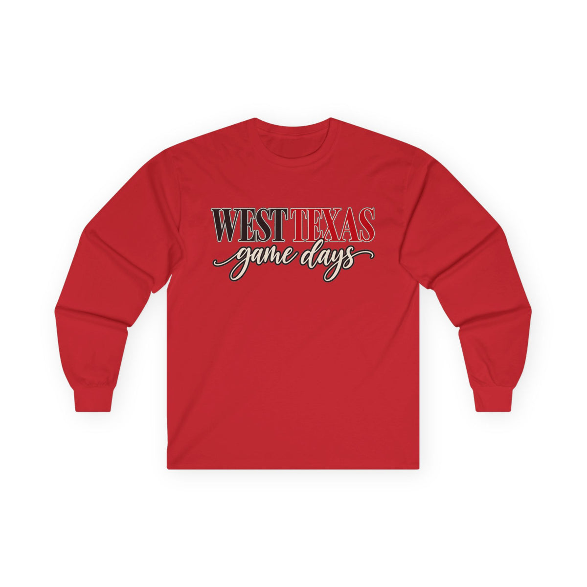 Women West Texas Game Days Long Sleeve Tee
