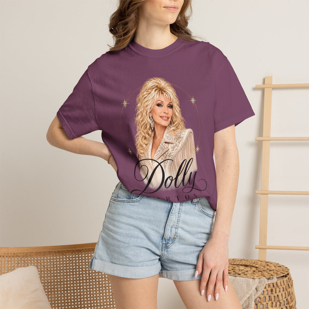 Women Comfort Colors Dolly Retro Glam Graphic T-Shirt