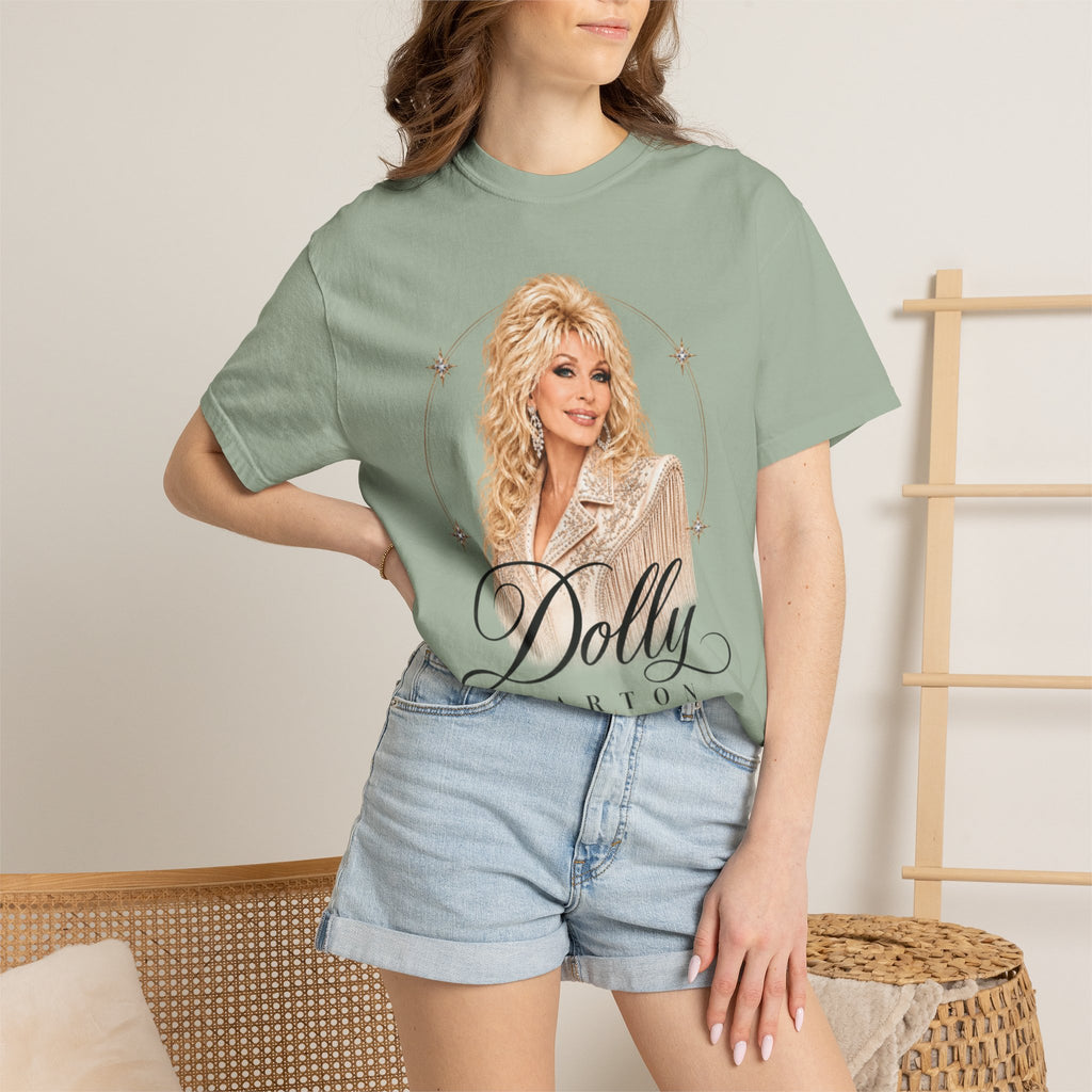 Women Comfort Colors Dolly Retro Glam Graphic T-Shirt