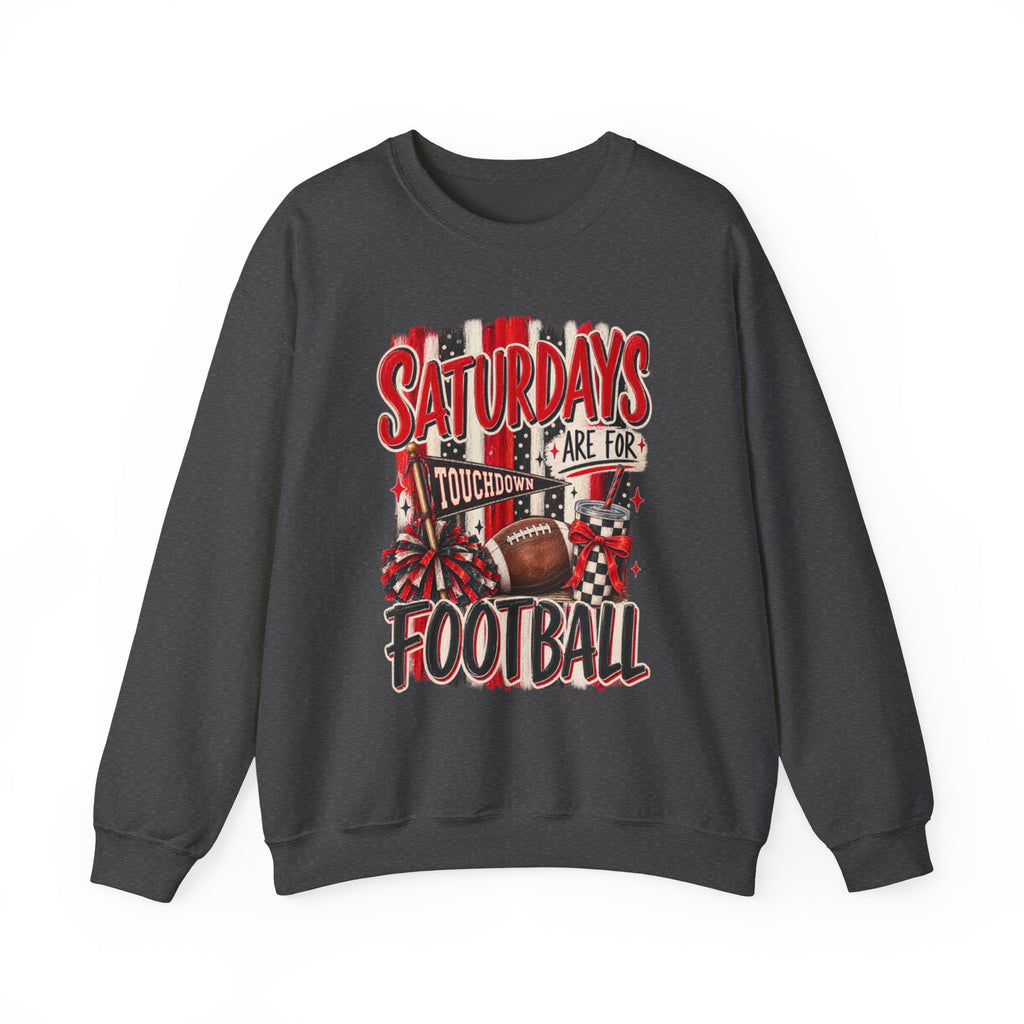 Women "Saturdays Are For Football" Crewneck Sweatshirt