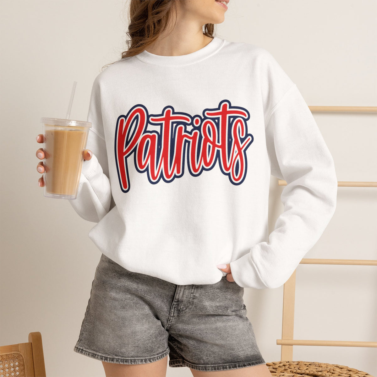 Women Patriots Crewneck Sweatshirt
