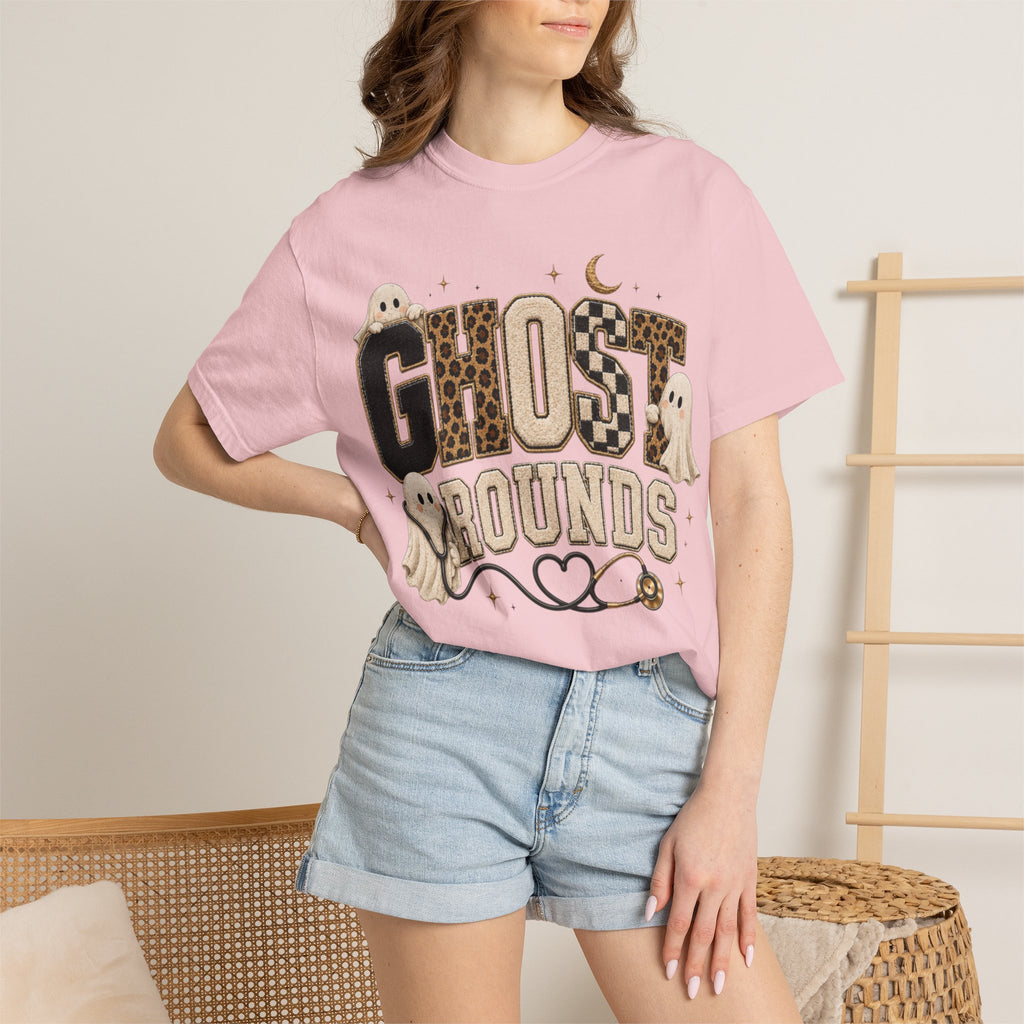 Women Comfort Colors Ghost Rounds T-Shirt