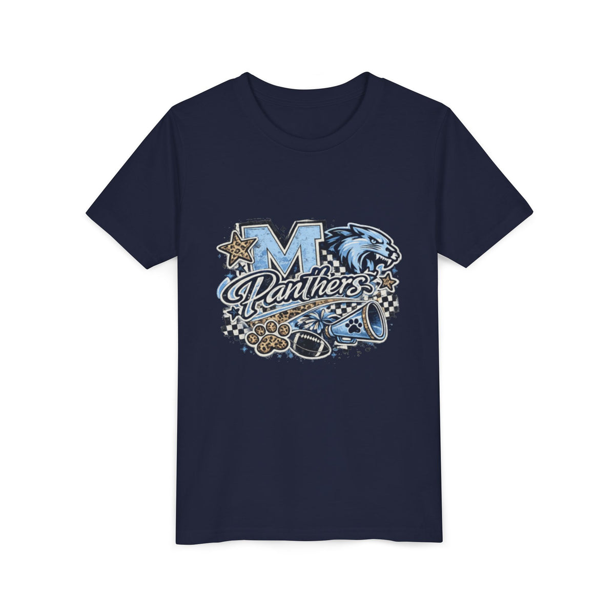 Bella+Canvas Youth Panthers T-Shirt